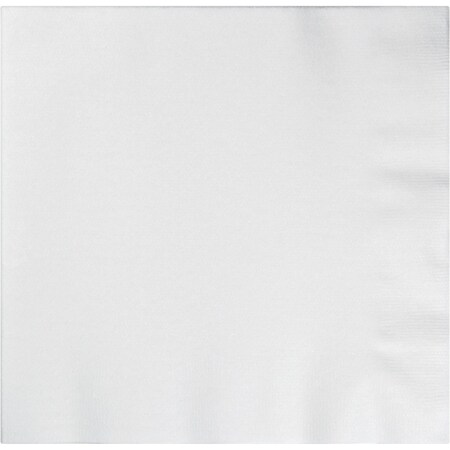 Creative Converting White Buffet Airlaid Napkins, 8", 600PK 603272